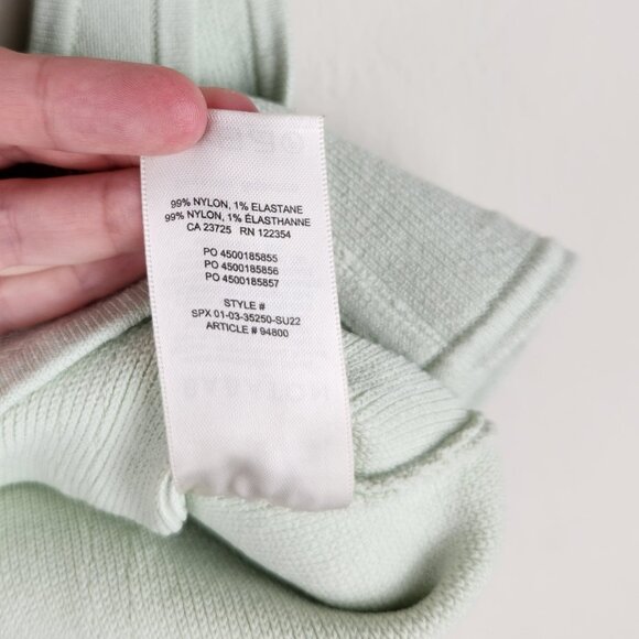 Aritzia Babaton Sculpt Knit Square Neck Bustier Crop Tank Top sz S - Picture 8 of 9